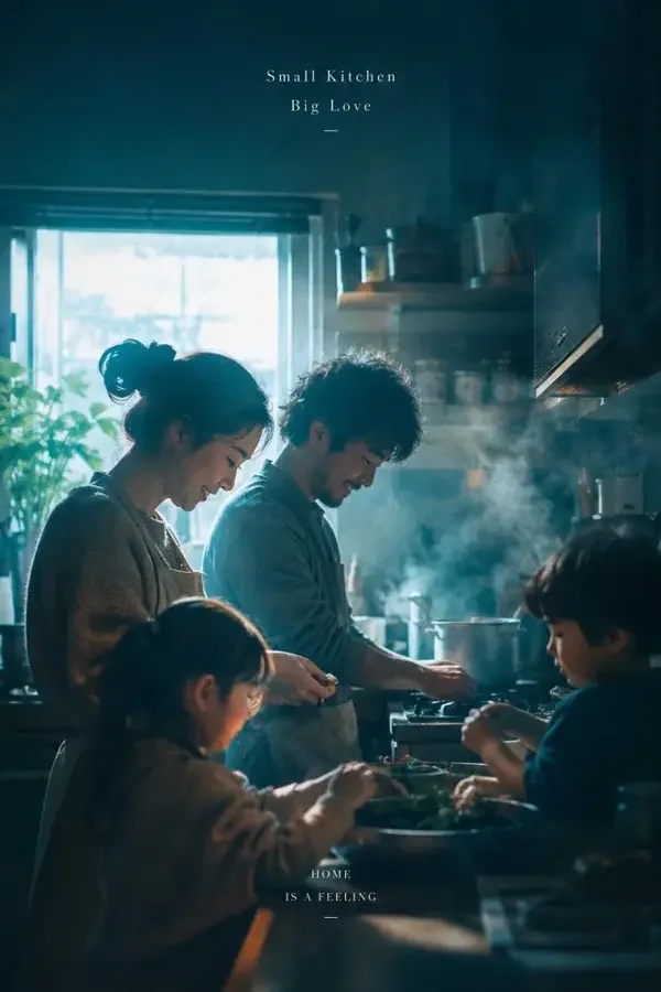 厨房烟火短剧封面 - 家庭温情